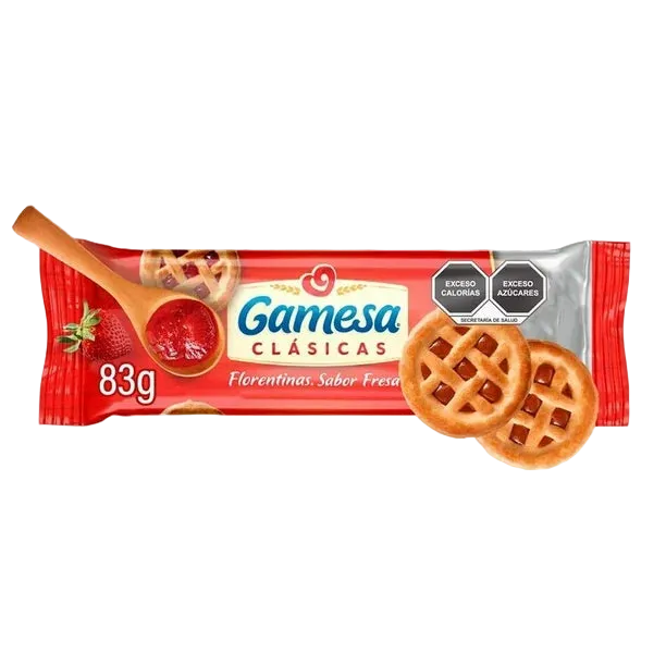 Florentinas de fresa