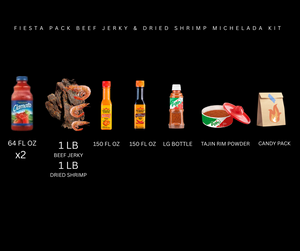 Cruda Kit - Camaron + Carne seca